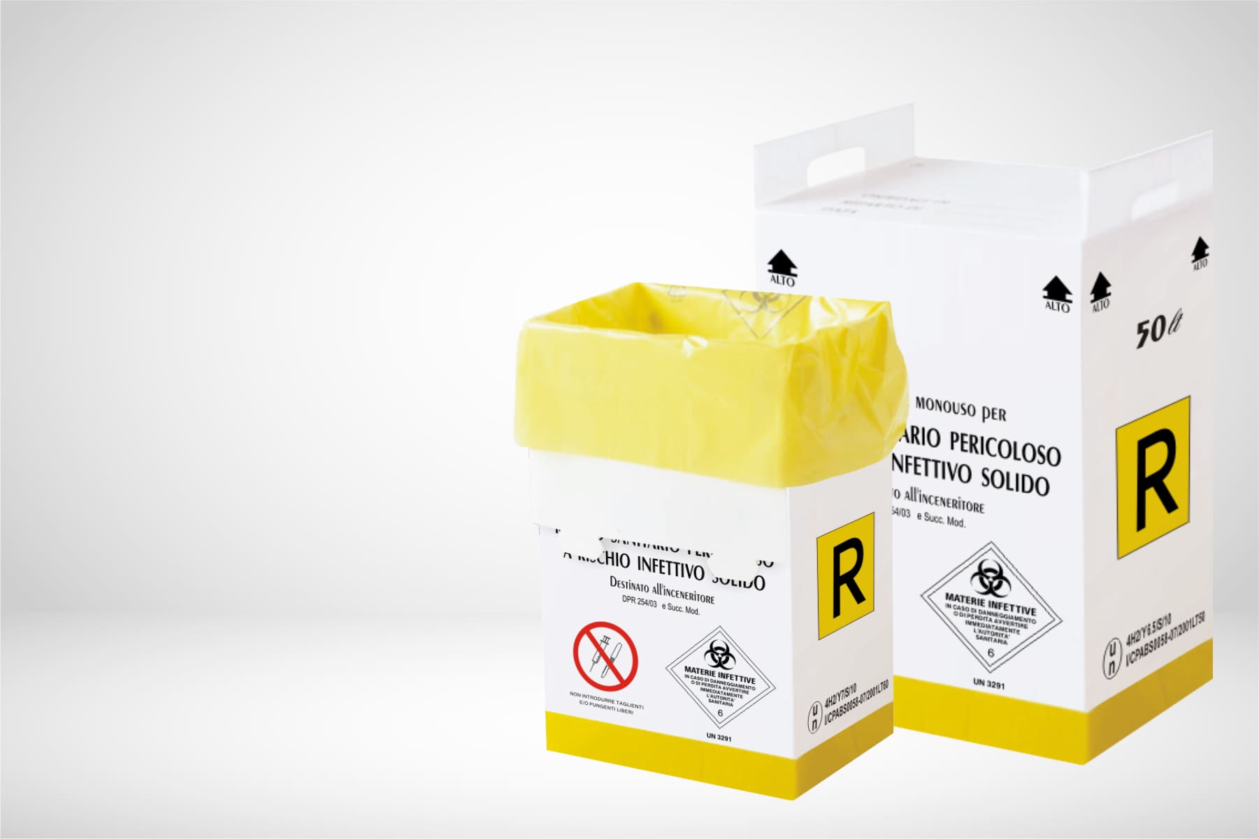 контейнера за медицински отпадъци